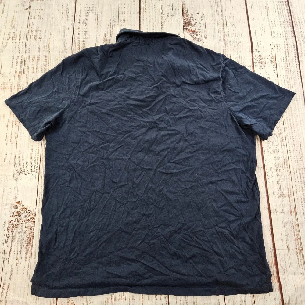 Polo Ralph Lauren Blue Short Sleeve Classic Fit Cotton Polo Shirt Men's XL